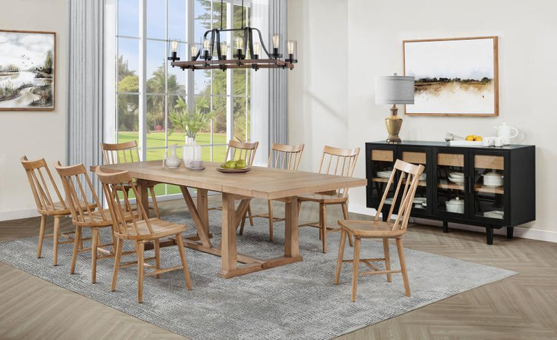 Middleton - 106" Extension Leaf Dining Set - JaxCo Furniture