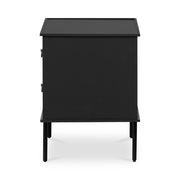 Reagan - Nightstand - Black - JaxCo Furniture