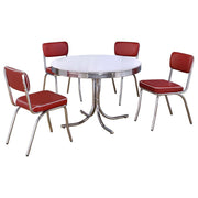 Retro - Round Dining Table Set - JaxCo Furniture
