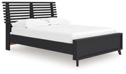 Danziar - Slat Panel Bed - JaxCo Furniture