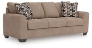 Triston-Peaks - Suede - Sofa - JaxCo Furniture