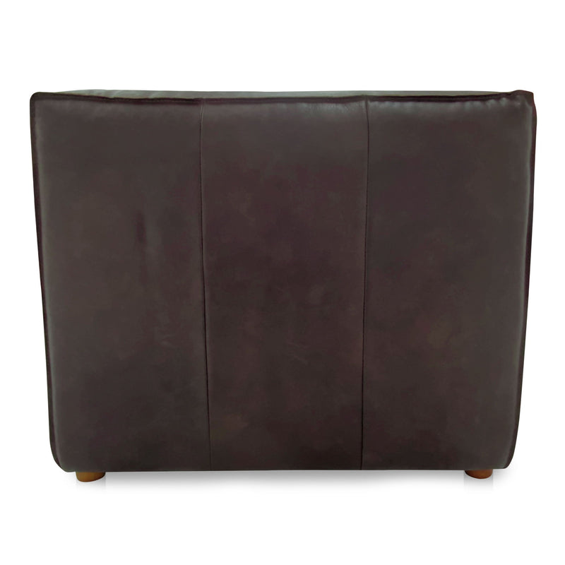Form - Slipper Chair - Espresso Brown - JaxCo Furniture