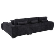 Octavia - Fabric Upholstered Sectional Chaise Sofa - JaxCo Furniture