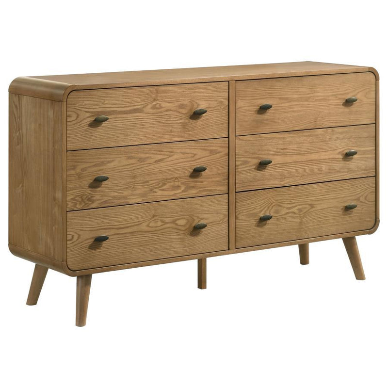 Robyn - 6-Drawer Bedroom Dresser - JaxCo Furniture