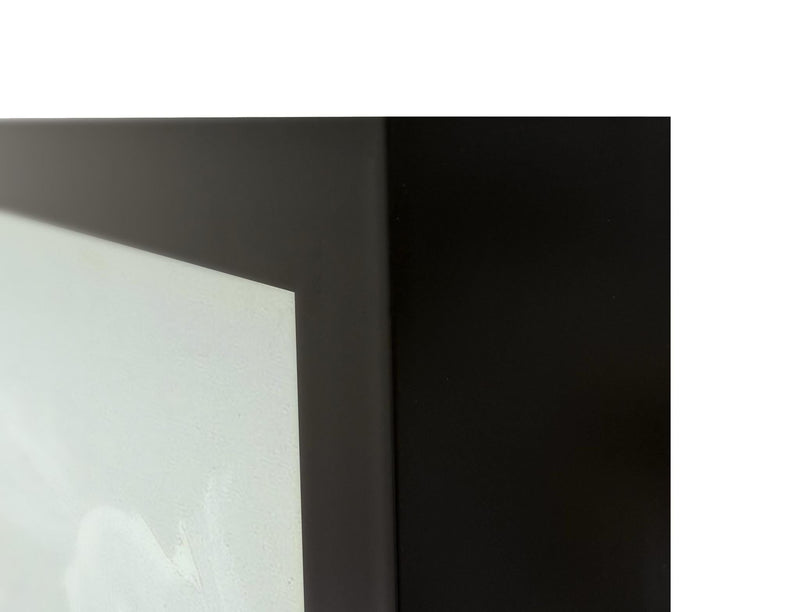 Pedal - 48" x 72" Painting By Buddy Whitlock - Black / Light Blue - JaxCo Furniture