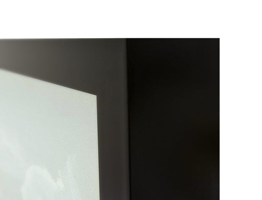 Pedal - 48" x 72" Painting By Buddy Whitlock - Black / Light Blue - JaxCo Furniture