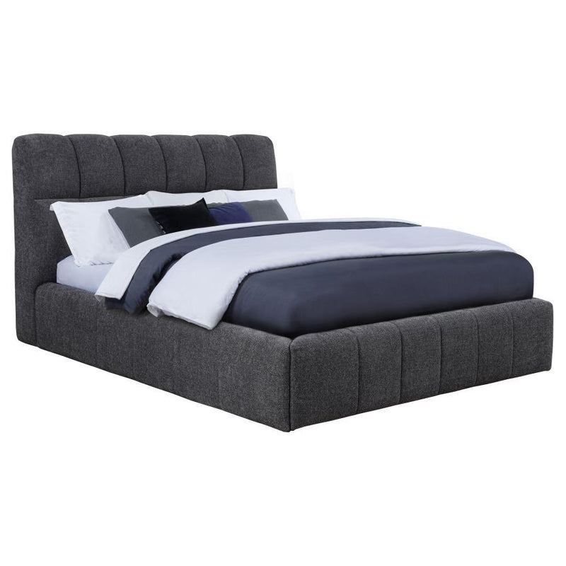 Nollet - Upholstered Platform Bed - JaxCo Furniture
