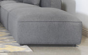 Jennifer - Square Upholstered Ottoman - JaxCo Furniture