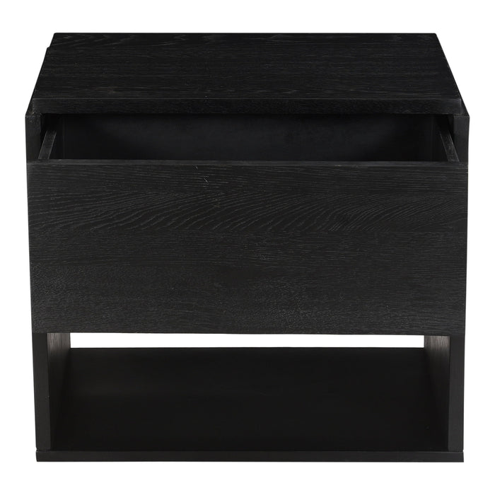 Quinton - Nightstand - Black - JaxCo Furniture