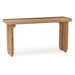 Hudson - Outdoor Wood Coffee Table - Natural - JaxCo Furniture