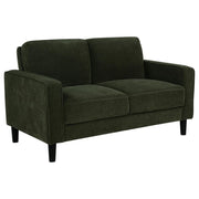 Ruth - Upholstered Track Arm Loveseat - JaxCo Furniture