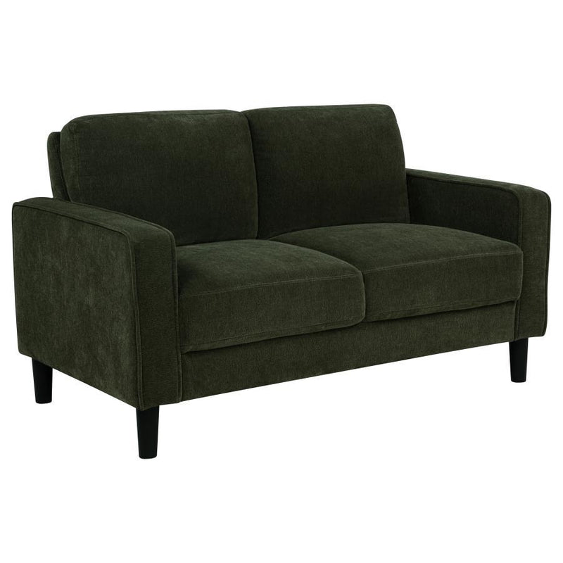 Ruth - Upholstered Track Arm Loveseat - JaxCo Furniture