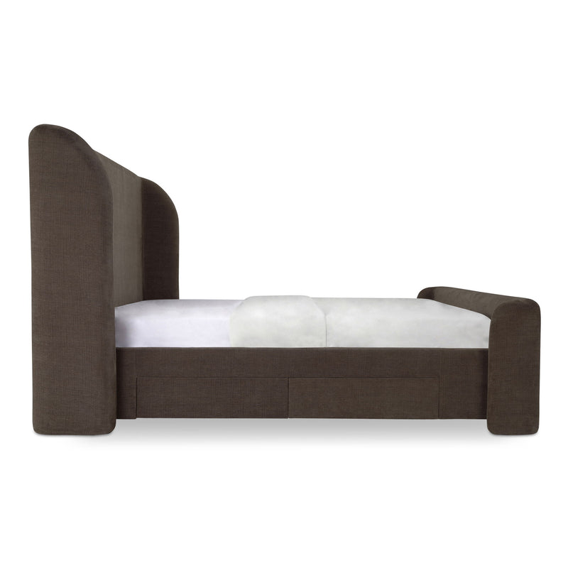 Sophia - Queen Bed - Brown - JaxCo Furniture