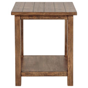 Payne - Wood End Table with Shelf - JaxCo Furniture
