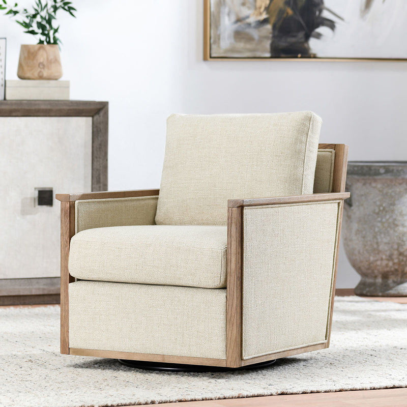 Norman - Swivel Accent Chair - JaxCo Furniture