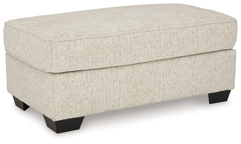 Heartcort - Quartz - Ottoman - JaxCo Furniture