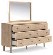 Cielden - Two-Tone - Dresser And Mirror - JaxCo Furniture