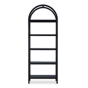 Eero - Bookcase - Black - JaxCo Furniture