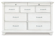 Kanwyn - Dresser, Mirror - JaxCo Furniture