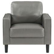 Ruth - Upholstered Track Arm Accent Chair - JaxCo Furniture
