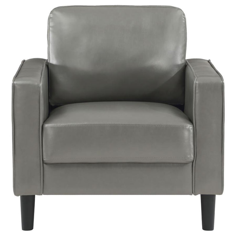 Ruth - Upholstered Track Arm Accent Chair - JaxCo Furniture