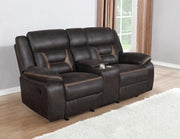 Greer - Upholstered Motion Reclining Loveseat - JaxCo Furniture