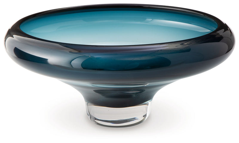 Vallborough - Teal Blue - Bowl - JaxCo Furniture