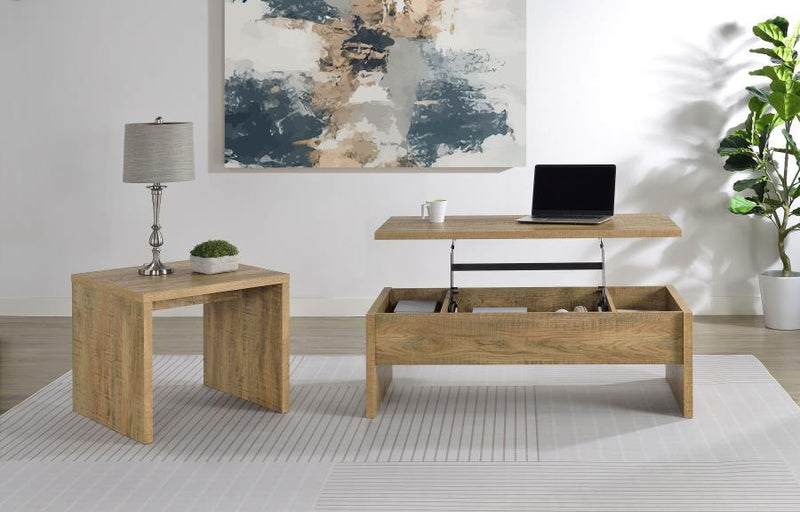 Canoga - Lift Top Cocktail Coffee Table Set - Mango - JaxCo Furniture