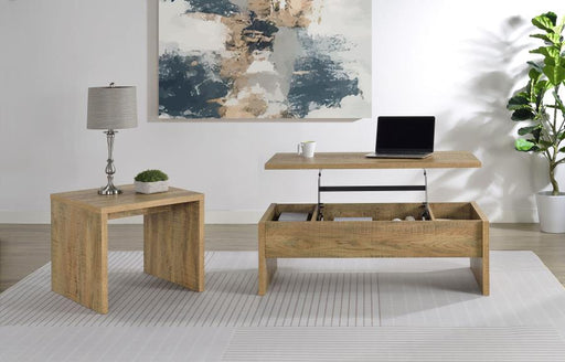 Canoga - Lift Top Cocktail Coffee Table Set - Mango - JaxCo Furniture