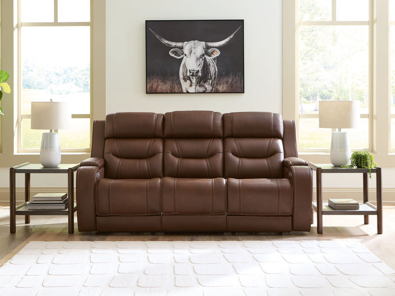 Knightington - Power Reclining Sofa With Audio Seating - JaxCo Furniture