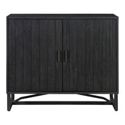 Sierra - 2 Door Cabinet - Black - JaxCo Furniture