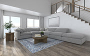 Raleigh - Boucle Upholstered Modular Sectional - JaxCo Furniture