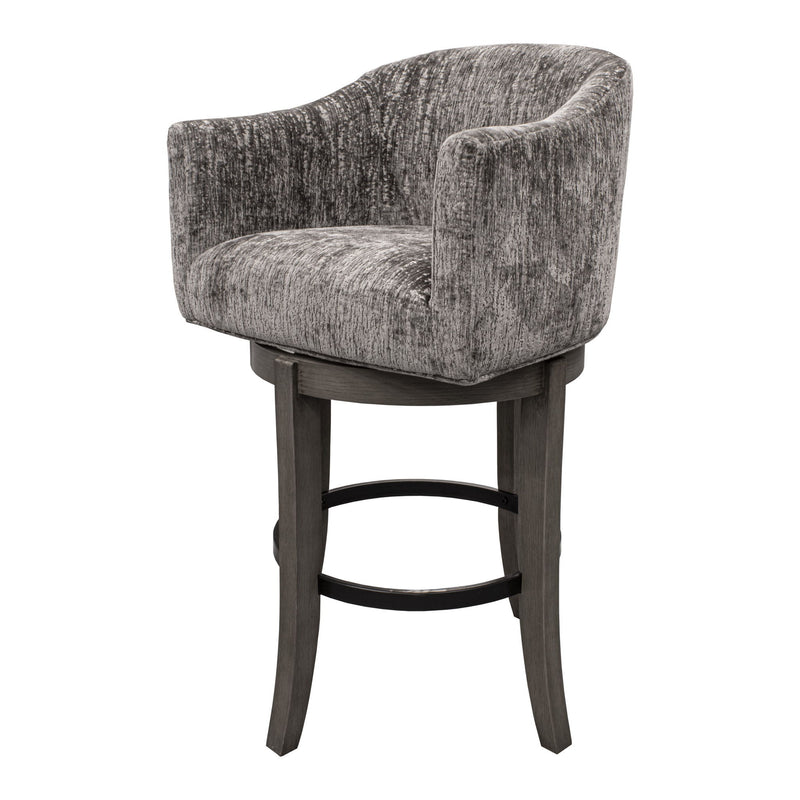 Pure Modern Dining - Upholstered Swivel Barstool - Moonstone - JaxCo Furniture