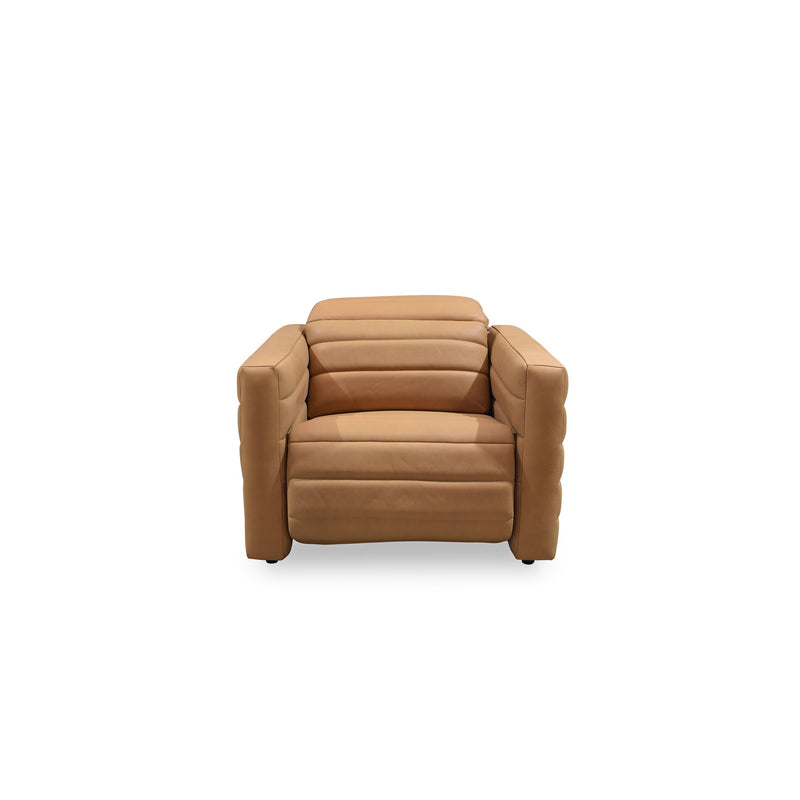 Juno - Power Recliner Chair - Tan - JaxCo Furniture