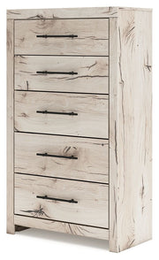 Lawroy - Light Natural - Five Drawer Chest - JaxCo Furniture