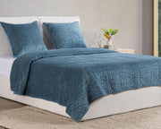 Bari - Velvet Quilt Set - JaxCo Furniture
