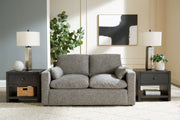 Dramatic - Granite - Loveseat - JaxCo Furniture