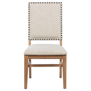 Middleton - Upholstered Dining Side Chair Beige (Set of 2) - Natural - JaxCo Furniture