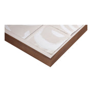 Unfold - 2 Framed Print - White - JaxCo Furniture