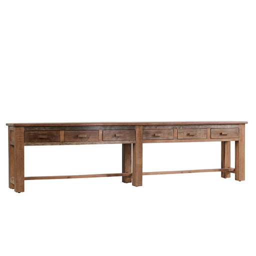 Ezra - Reclaimed Wood Console Table - JaxCo Furniture