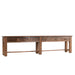 Ezra - Reclaimed Wood Console Table - JaxCo Furniture