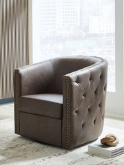 Brentlow - Swivel Accent Chair - JaxCo Furniture
