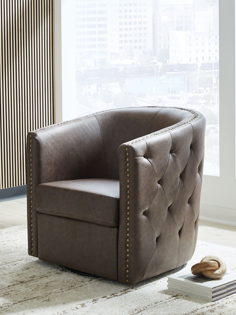 Brentlow - Swivel Accent Chair - JaxCo Furniture