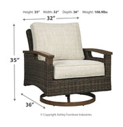 Paradise Trail - Medium Brown - 3 Pc. - Lounge Set - JaxCo Furniture