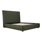 Luzon - King Bed Tall Headboard - Deep Forest - JaxCo Furniture
