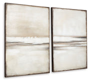 Brockdunn - Tan / Brown - Wall Art Set (Set of 2) - JaxCo Furniture