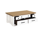 Americana Modern - Cocktail Table With Lift Top - Cotton - JaxCo Furniture