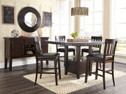 Haddigan - Dining Table With Bar Stools - JaxCo Furniture