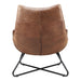 Graduate - Lounge Chair - Cappuccino - JaxCo Furniture