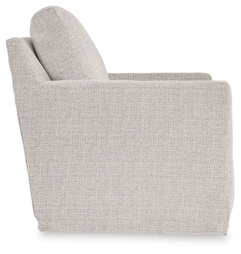 Nenana Next-gen Nuvella - Swivel Glider Accent Chair - JaxCo Furniture